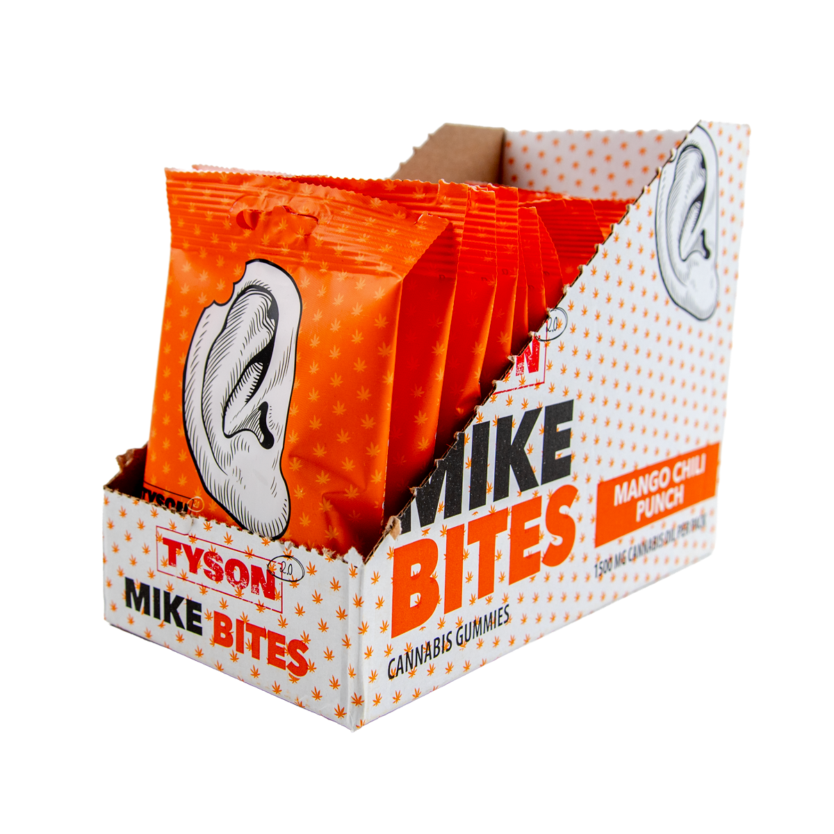 Tyson 2.0 Mike Bites Cannabis Gummies - Mango Chili Punch