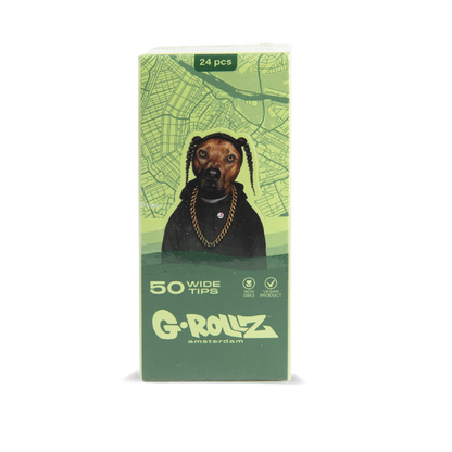 G-Rollz Filter Tips: Pets Rock - Wide (24 Pack)