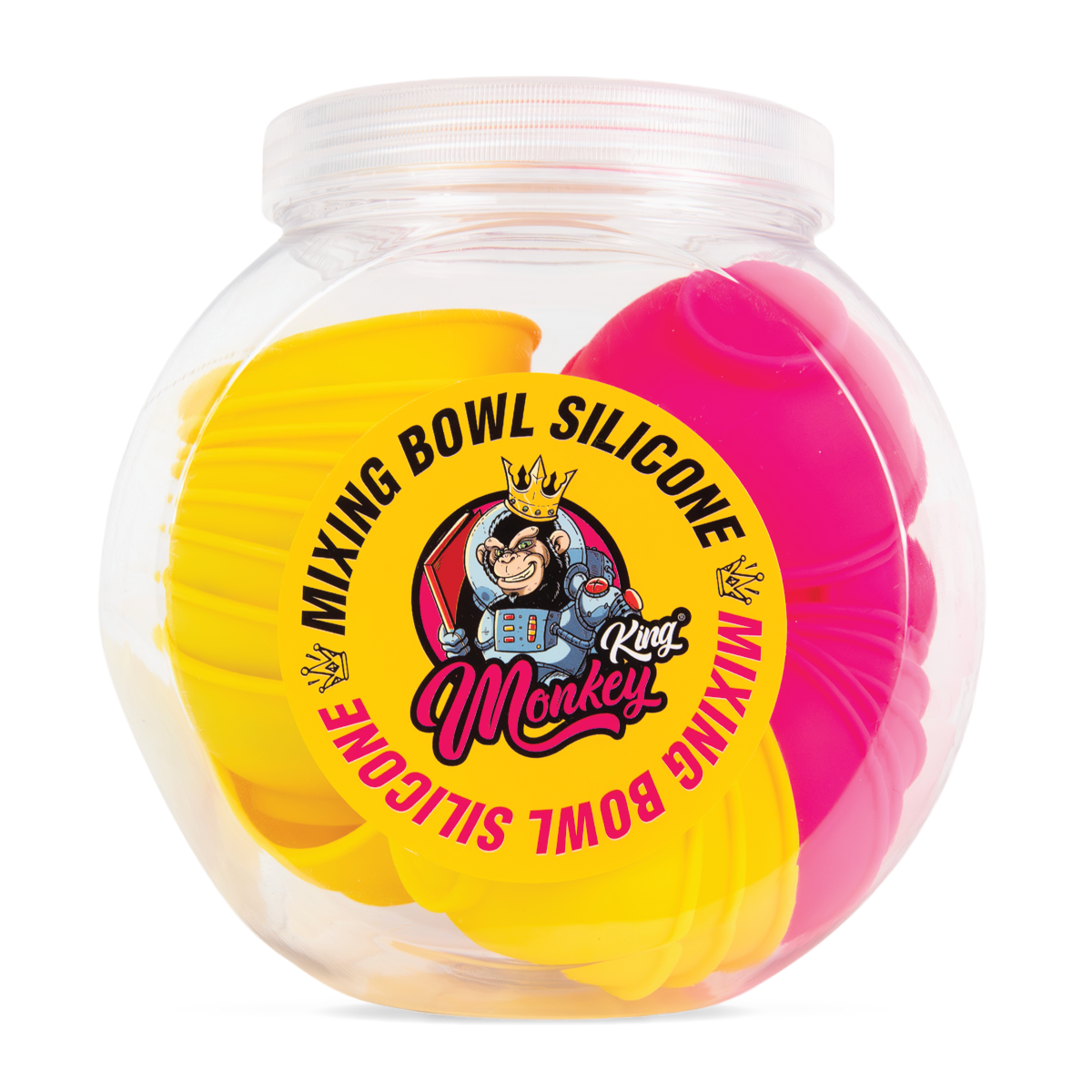 Monkey King Silicone Mixing Bowls (24 Pack)