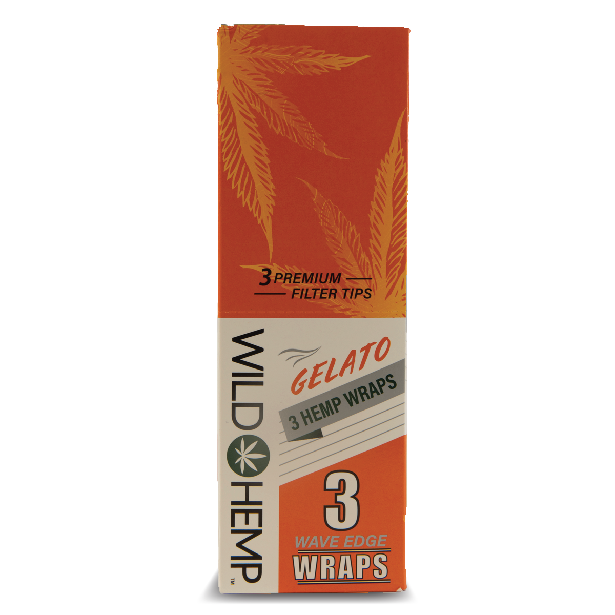 CDU Wild Hemp: 3 Hemp Wraps - Gelato (20 Pack)