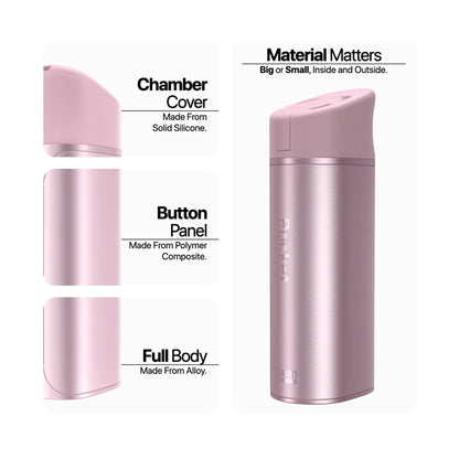 Yocan Black Pocket Concentrate Vaporizer: Quicksilver (Single Piece)