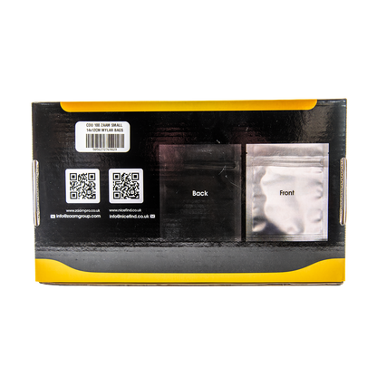Zaam: 14x12cm Small Mylar Bags - (100 Pack)