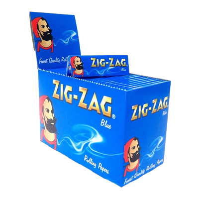 Zig Zag Rolling Papers: Blue - Standard (100 Pack)