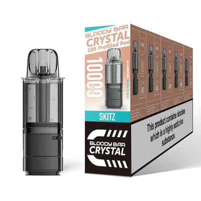Bloody Bar Crystal 10K Refill Pods: Skitz - 20mg