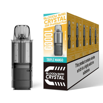 Bloody Bar Crystal 10K Refill Pods: Triple Mango - 20mg