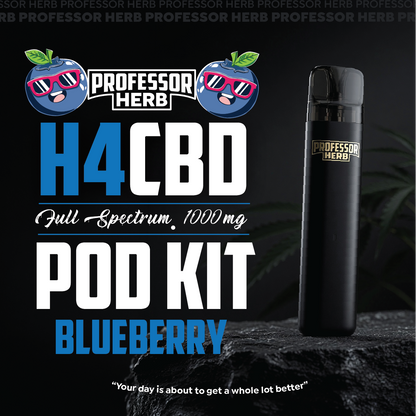 Professor Herb 1000mg H4CBD Full Spectrum 1ml Pod Kit