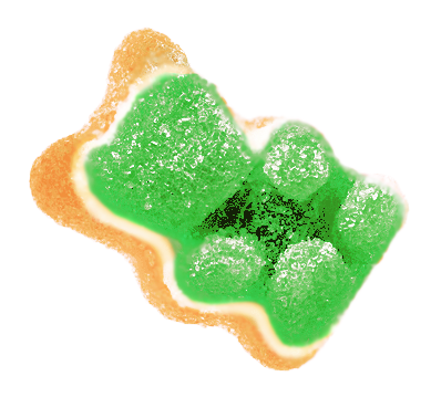 Multitrance CBD Gummy Bears: Passion Fruit - 300mg