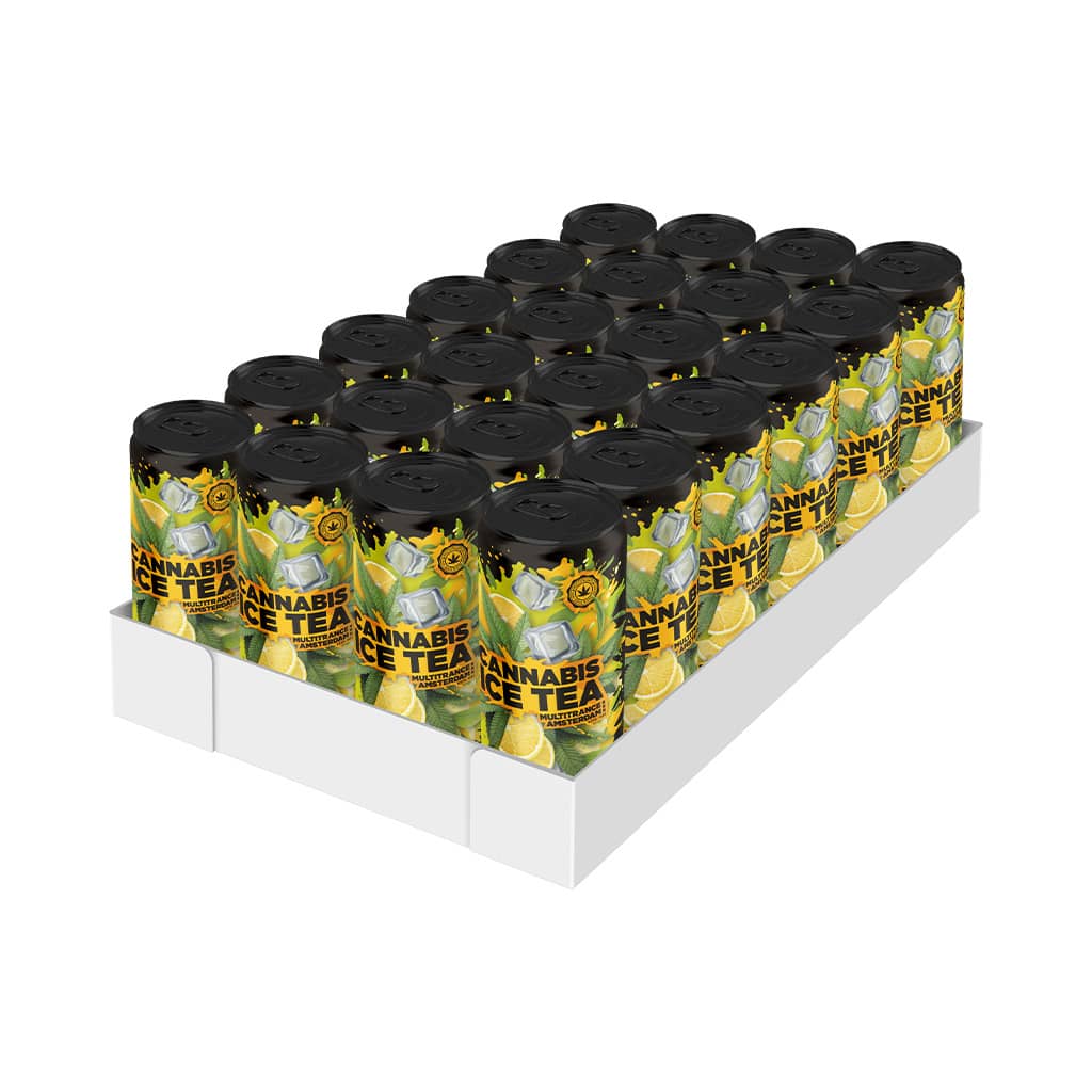 Multitrance Cannabis Ice Tea Lemon 250ml (Full Case)