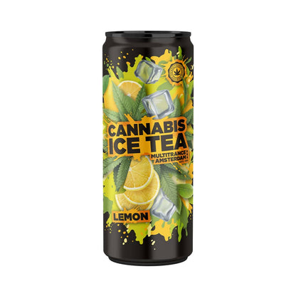 Multitrance Cannabis Ice Tea: Lemon - 250ml (24 Pack)