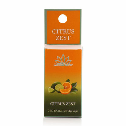 Cannapower CBD And CBG Vape Cartridge Citrus Zest - 5.0g