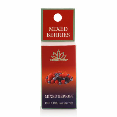 Cannapower CBD And CBG Vape Cartridge Mixed Berry - 5.0g