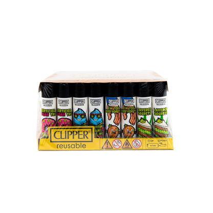 Clipper: Leafy Sugar League BW LB Lighters (48 Pack)
