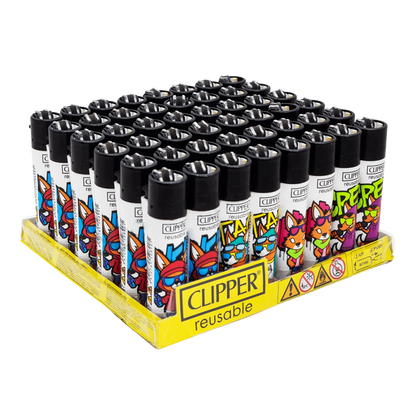 Clipper Urban Tails BW LB Lighters (48 Pack)