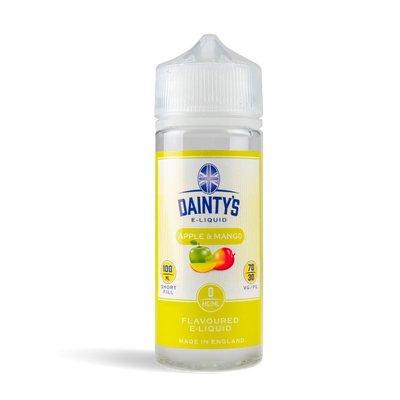 Dainty's 100ml E-Liquid Shortfills - Apple & Mango