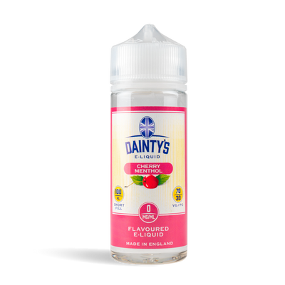 Dainty's 100ml E-Liquid Shortfills - Cherry Menthol
