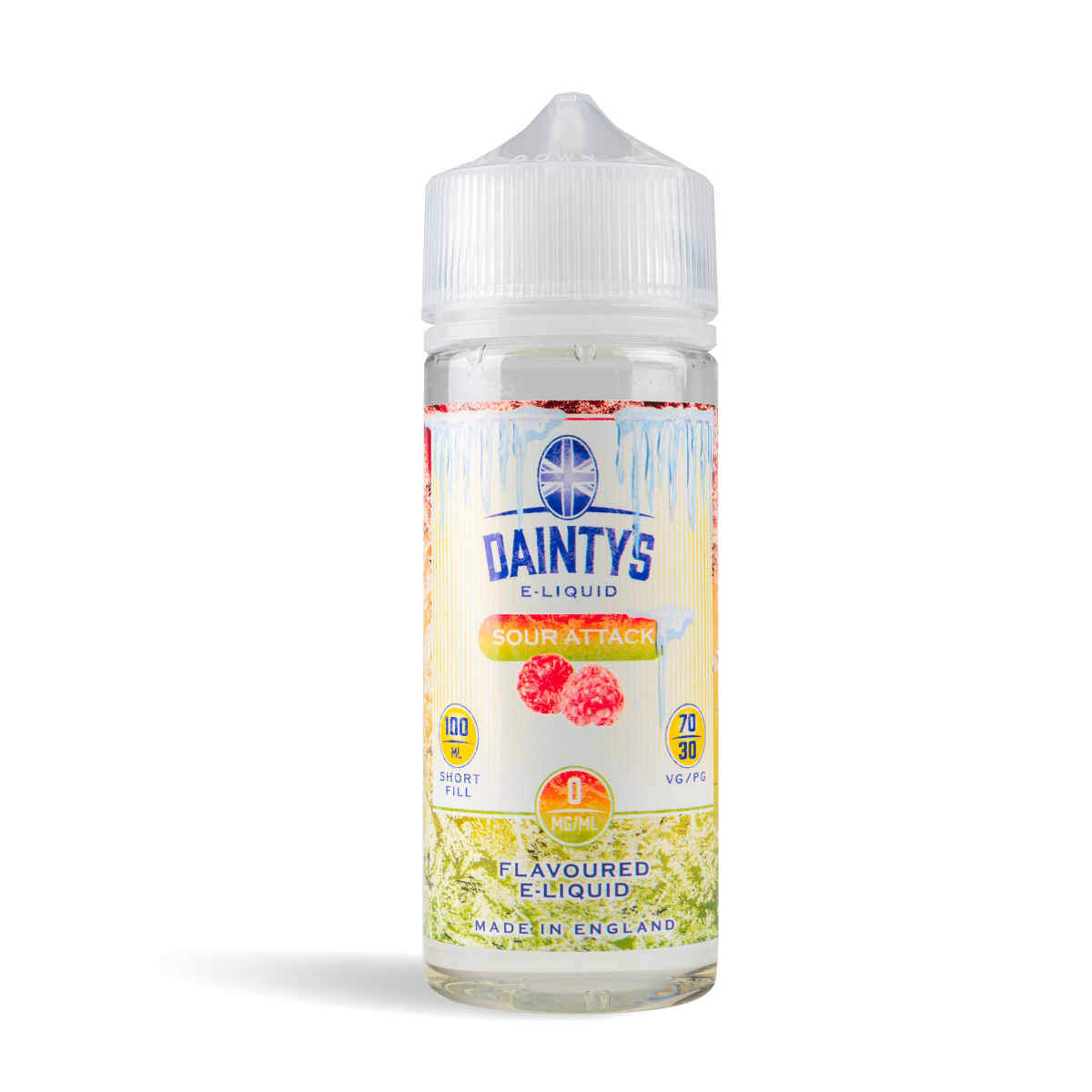 Dainty'S 100Ml E Liquid Shortfills Sour Attack 100Ml