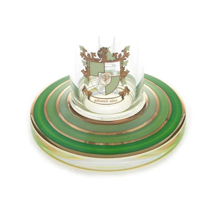 Phoenix Star: 12" Single 8 Arm Percolator Glass Bong (PHX570)