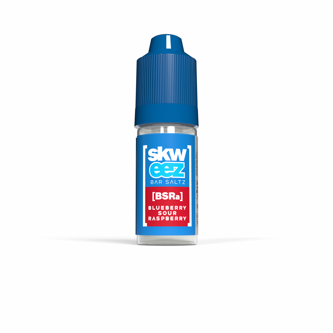 Skweez Nic Salts: Blueberry Sour Raspberry - 10mg (10 Pack)