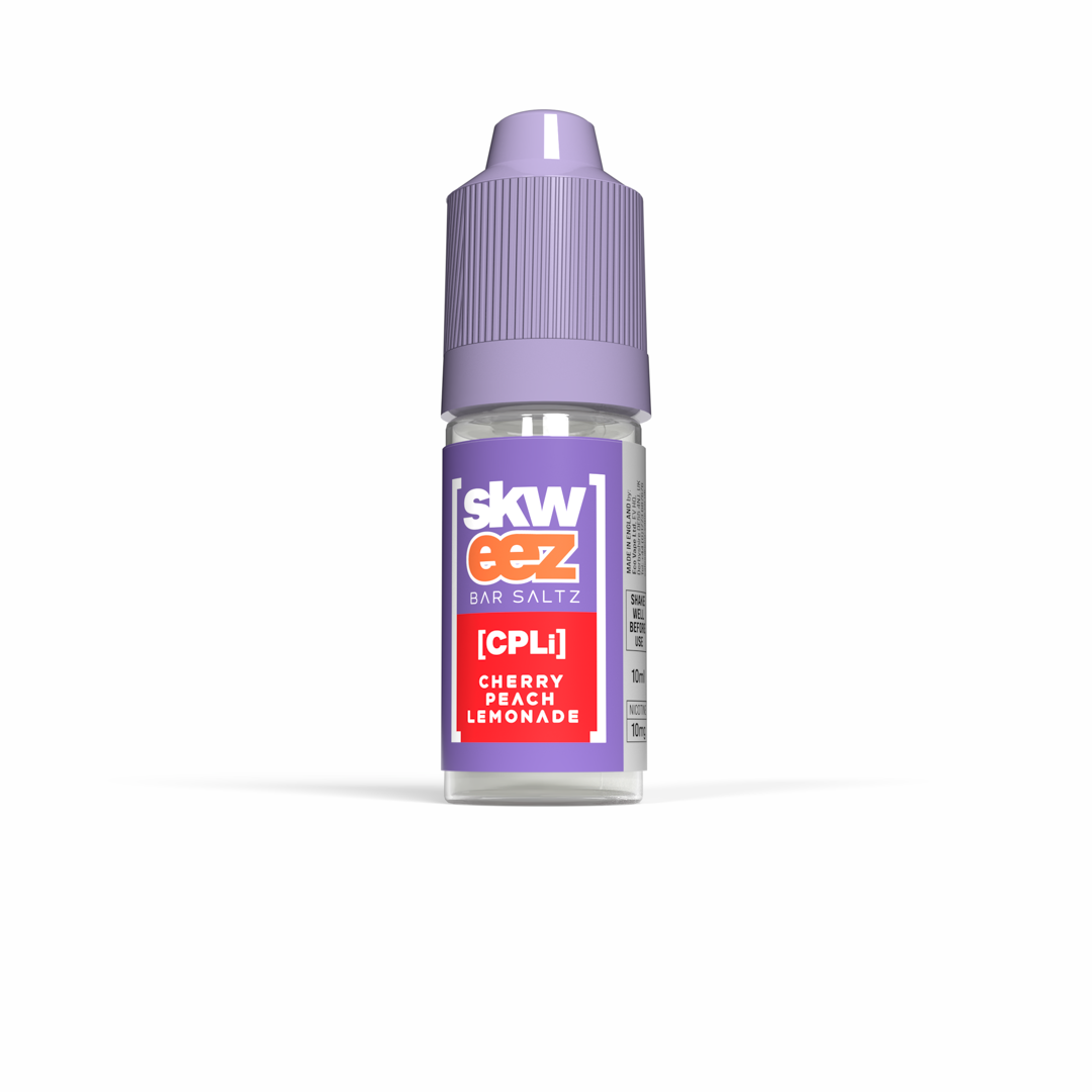 Skweez Nic Salts: Cherry Peach Lemonade - 10mg (10 Pack)