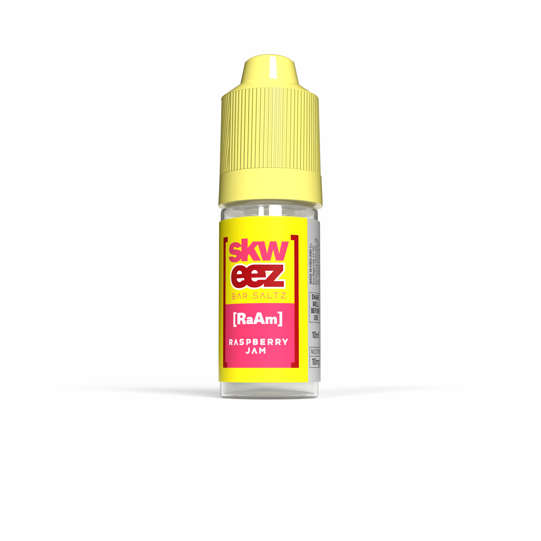 Skweez Nic Salts: Raspberry Jam - 10mg (10 Pack)