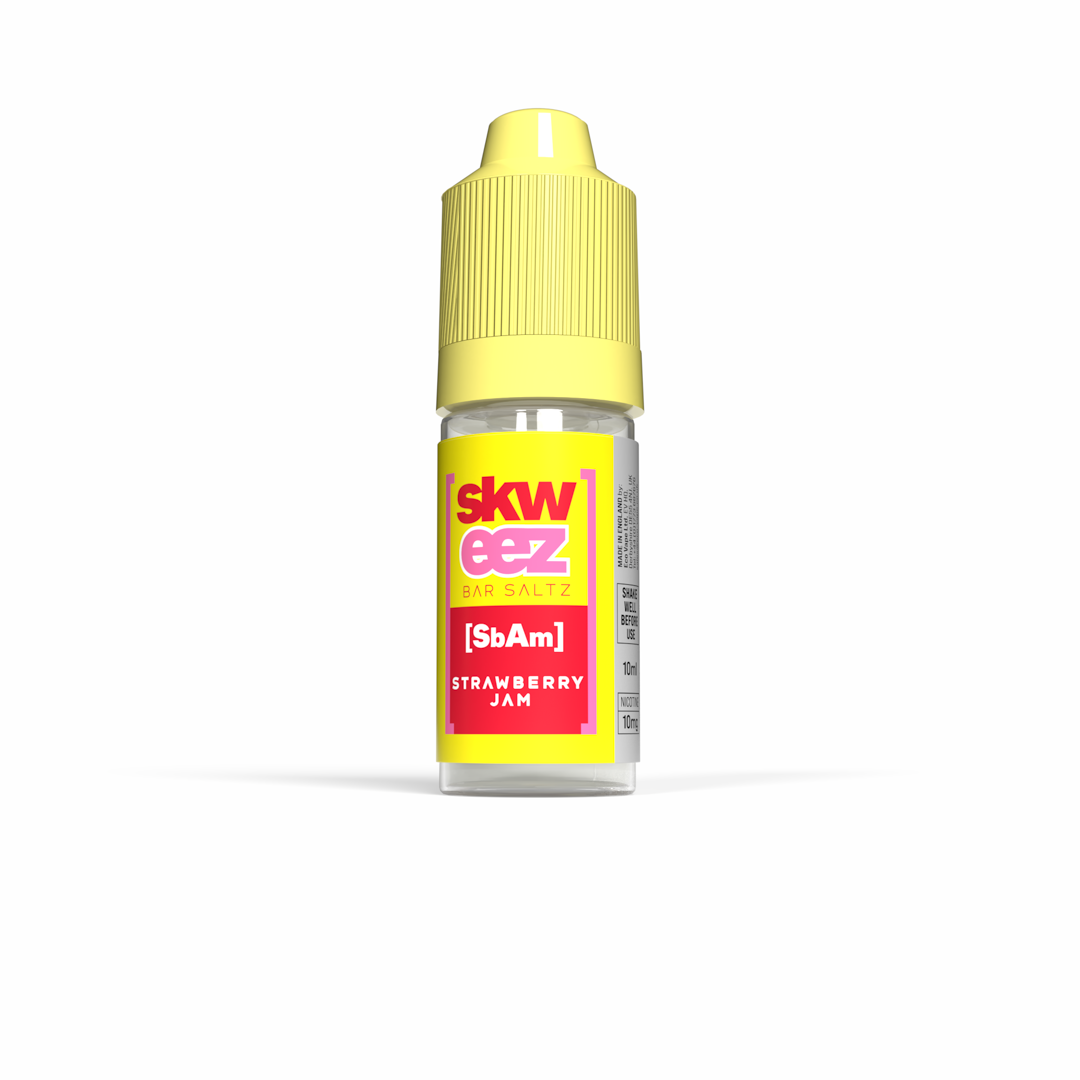 Skweez Nic Salts: Strawberry Jam - 10mg (10 Pack)