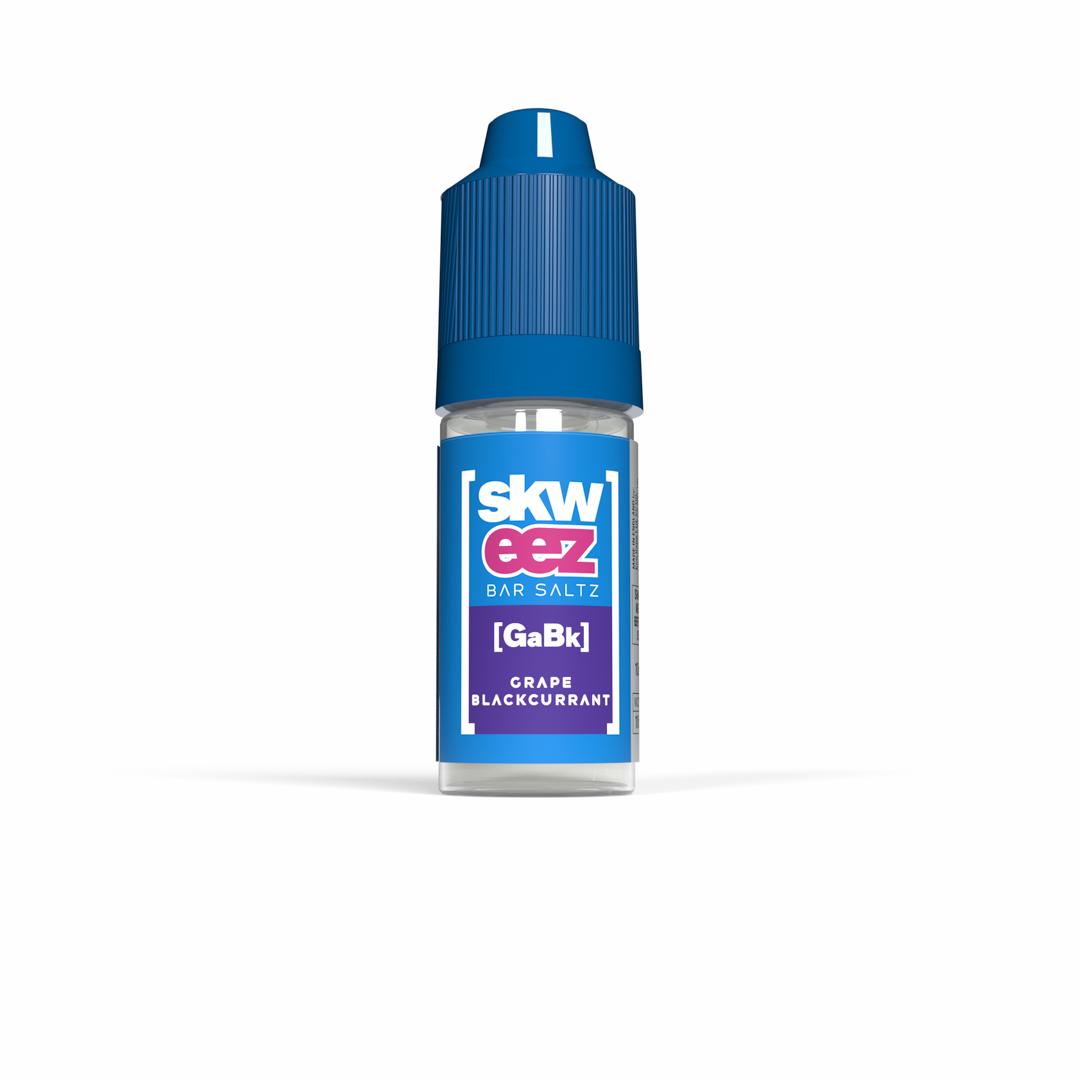 Skweez Nic Salts: Grape Blackcurrant - 10mg (10 Pack)