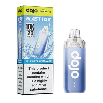 Vaporesso Dojo Blast 10K Pod Kits: Blue Razz Lemonade – 20mg