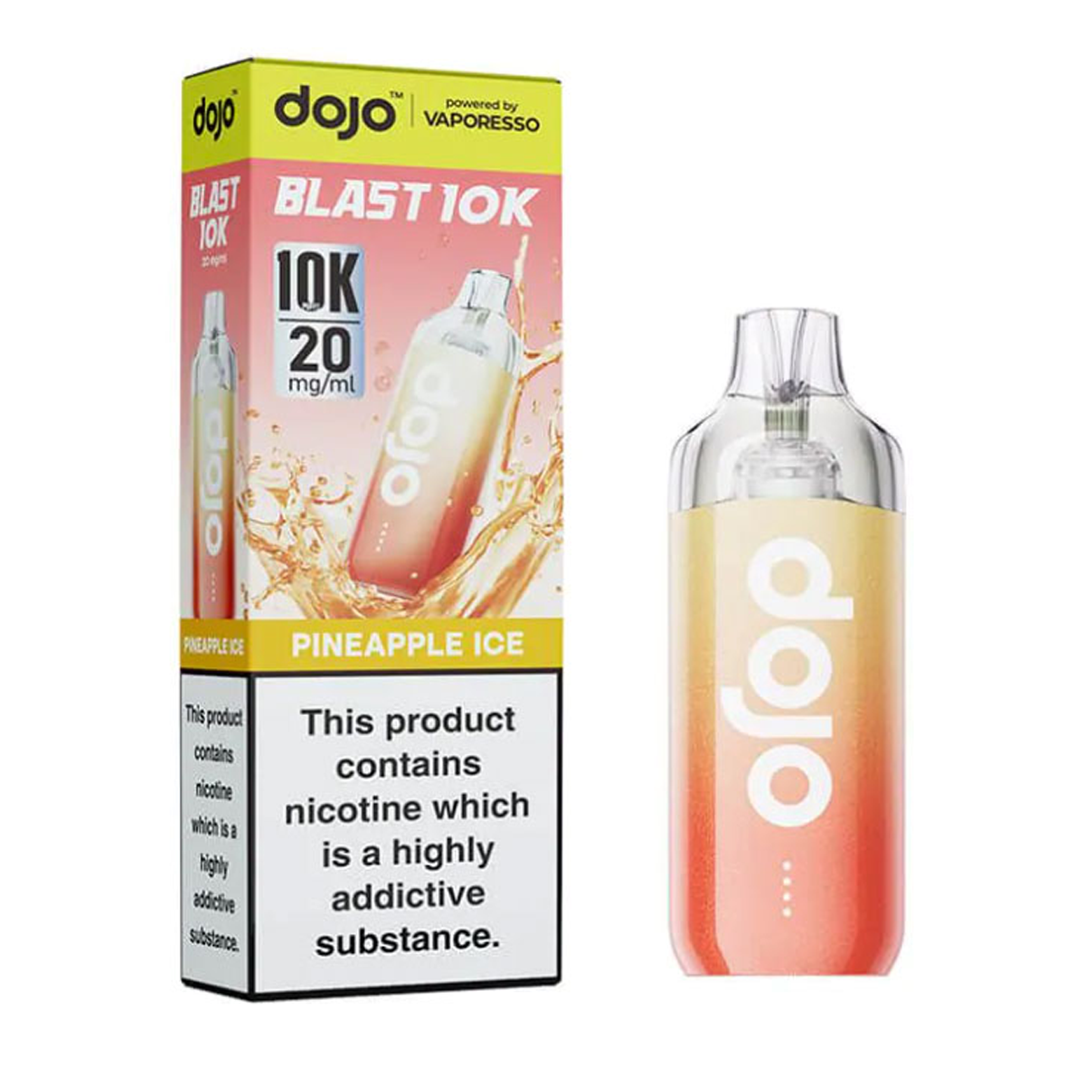Vaporesso Dojo Blast 10K Vape Kit Pineapple Ice Default Title
