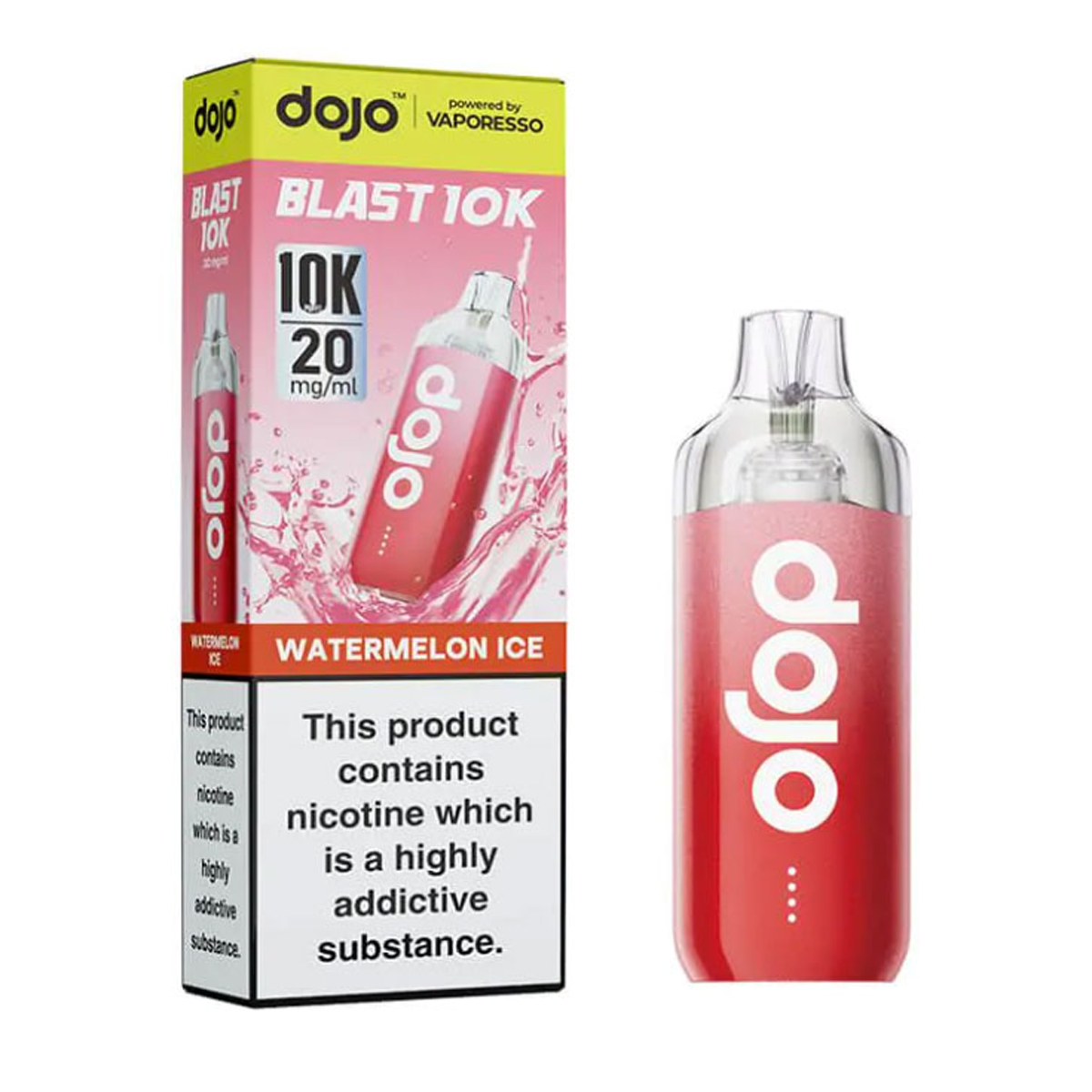 Vaporesso Dojo Blast 10K Vape Kit Watermelon Ice Default Title
