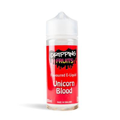 Dripping 100ml E-Liquid Shortfills - Unicorn Blood