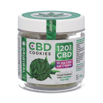 Euphoria CBD Cookies: Original - 120mg (Pot of 12)