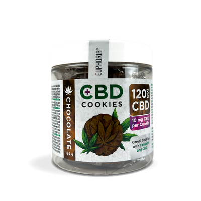 Euphoria CBD Cookies Chocolate 120mg