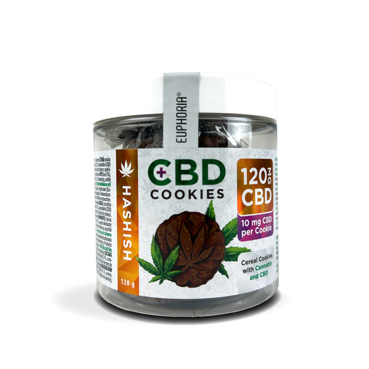 Euphoria CBD Cookies Hashish 120mg