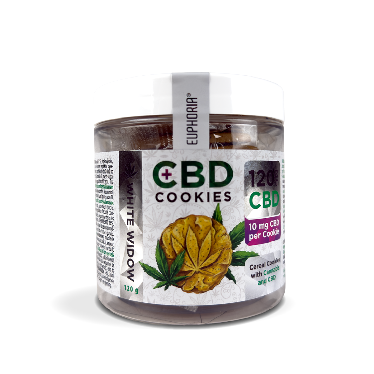 Euphoria CBD Cookies White Widow 120mg