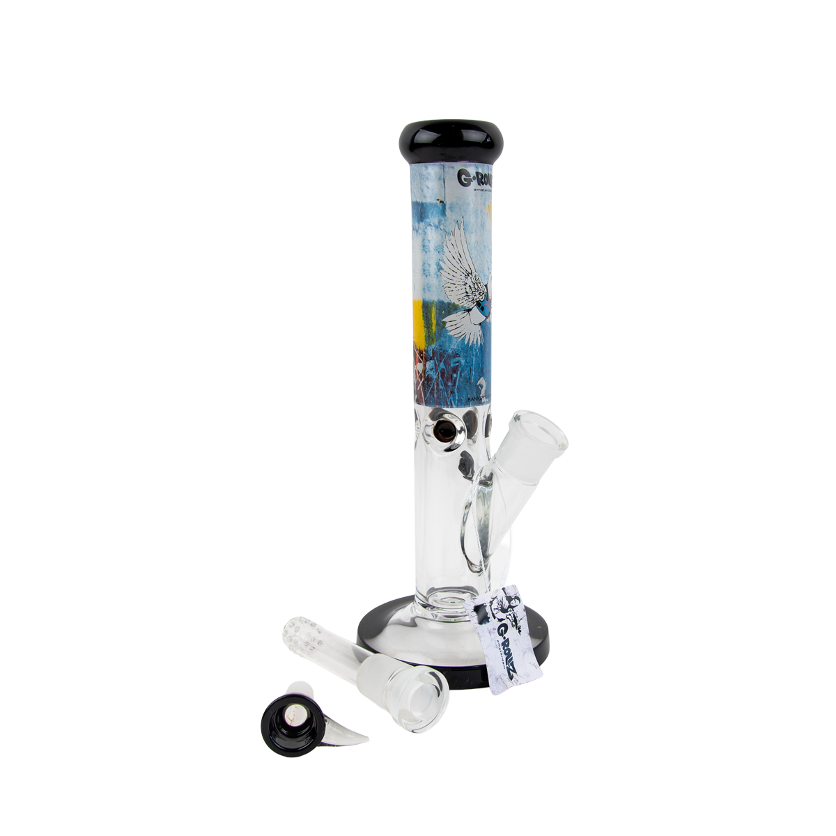 G-Rollz Banksy Glass Bong