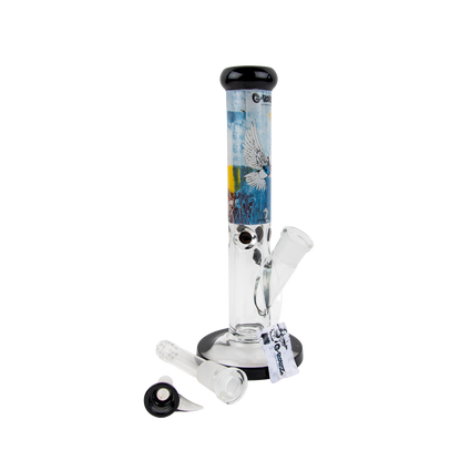 G-Rollz Banksy Glass Bong