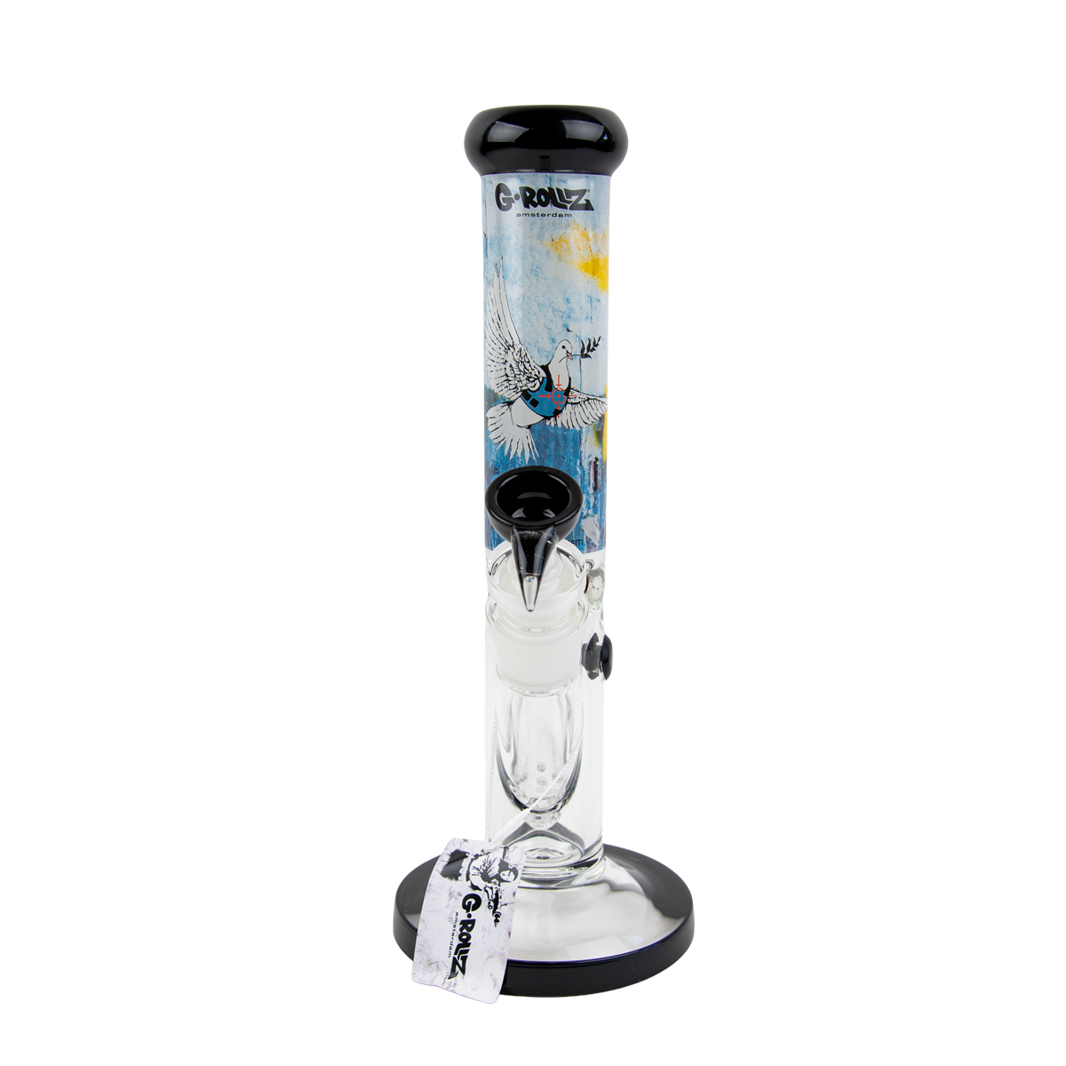 G-Rollz Banksy Glass Bong