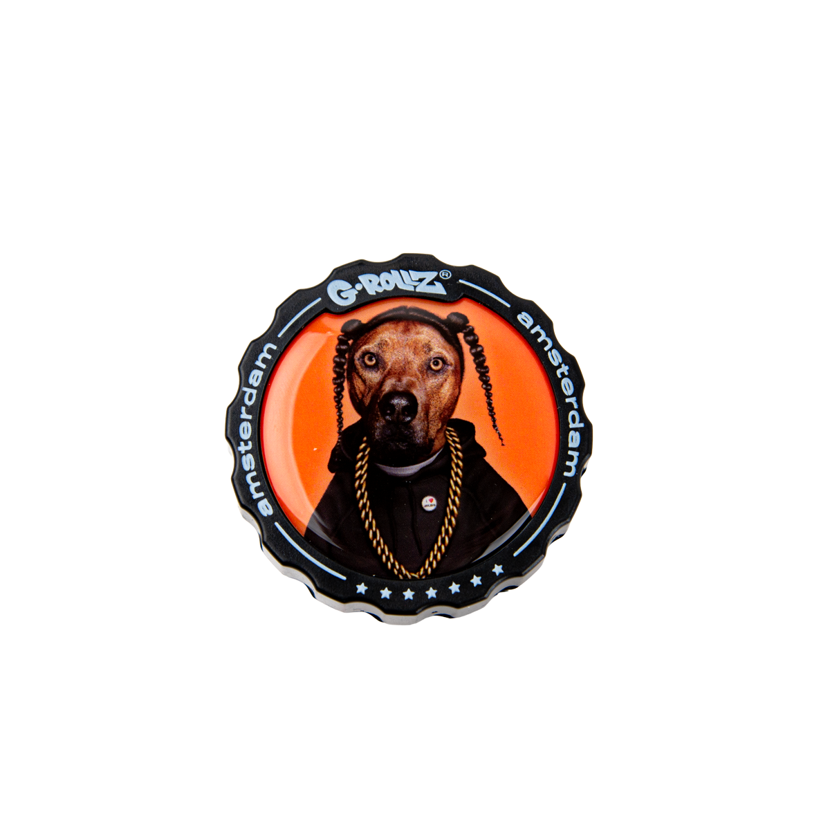 G-Rollz Rap Dog 3 Part Grinders - (18 Pack)