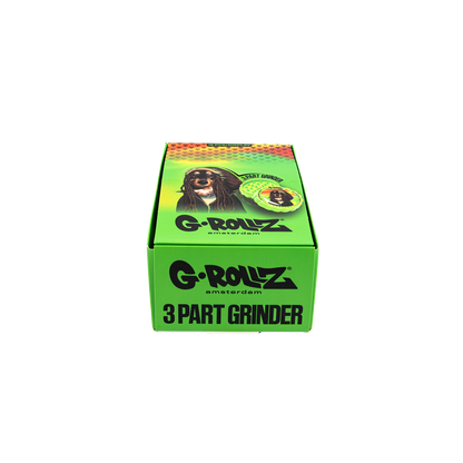 G-Rollz Rasta Dog 3 Part Grinders - (18 Pack)