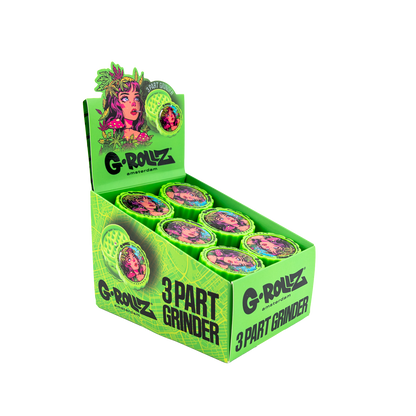 G-Rollz Jungle 3 Part Grinders - (18 Pack)