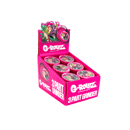 G-Rollz Colossal Dream 3 Part Grinders - (18 Pack)