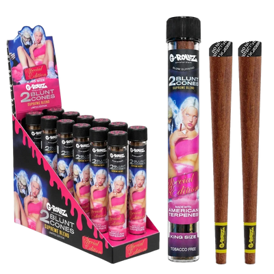 G-Rollz Supreme Blend Special Edition 2 Blunt Cones - (12 Pack)