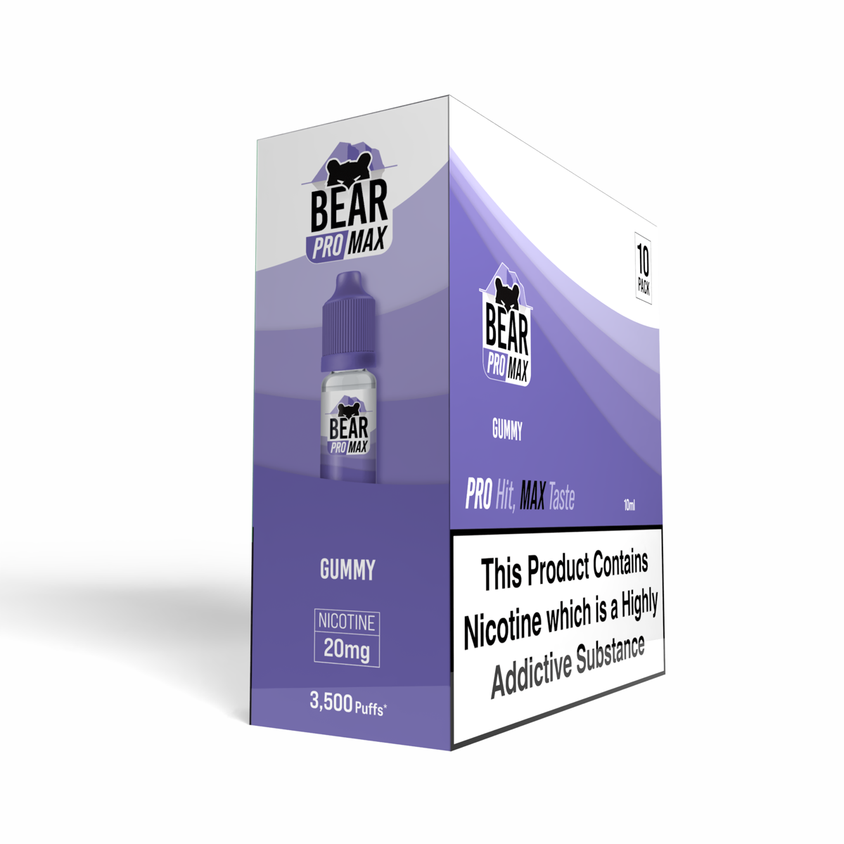 BEAR Pro MAX Salts: Gummy - 20mg (10 Pack)