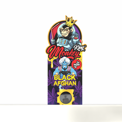 Monkey King H4CBD Hash Incense Extreme High Strength: Black Afghan - 1.75g (Single Piece)