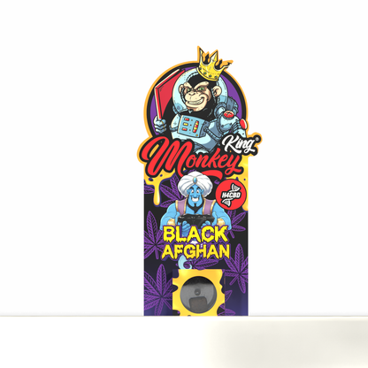 Monkey King H4CBD Hash Incense Extreme High Strength: Black Afghan - 1.75g (Single Piece)