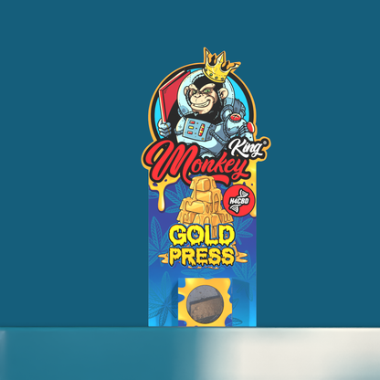Monkey King H4CBD Hash Incense Extreme High Strength: Gold Press - 1.75g (Single Piece)