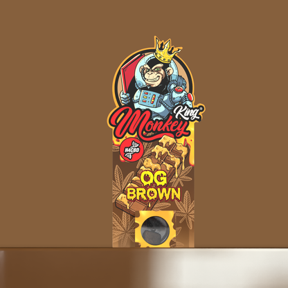 Monkey King H4CBD Hash Incense Extreme High Strength: OG Brown - 1.75g (Single Piece)