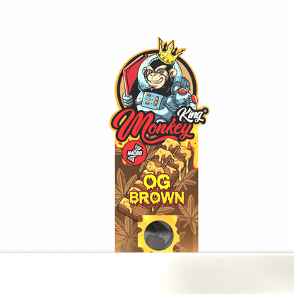 Monkey King H4CBD Hash Incense Extreme High Strength: OG Brown - 1.75g (Single Piece)