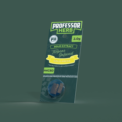 Professor Herb H4CBD Solid Extract 2.0g - Gold Press