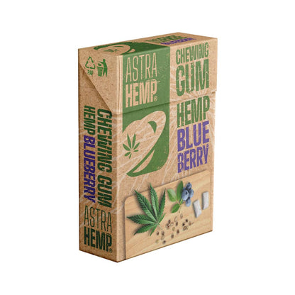 Astra Hemp CBD Chewing Gum: Blueberry (20 Pack)